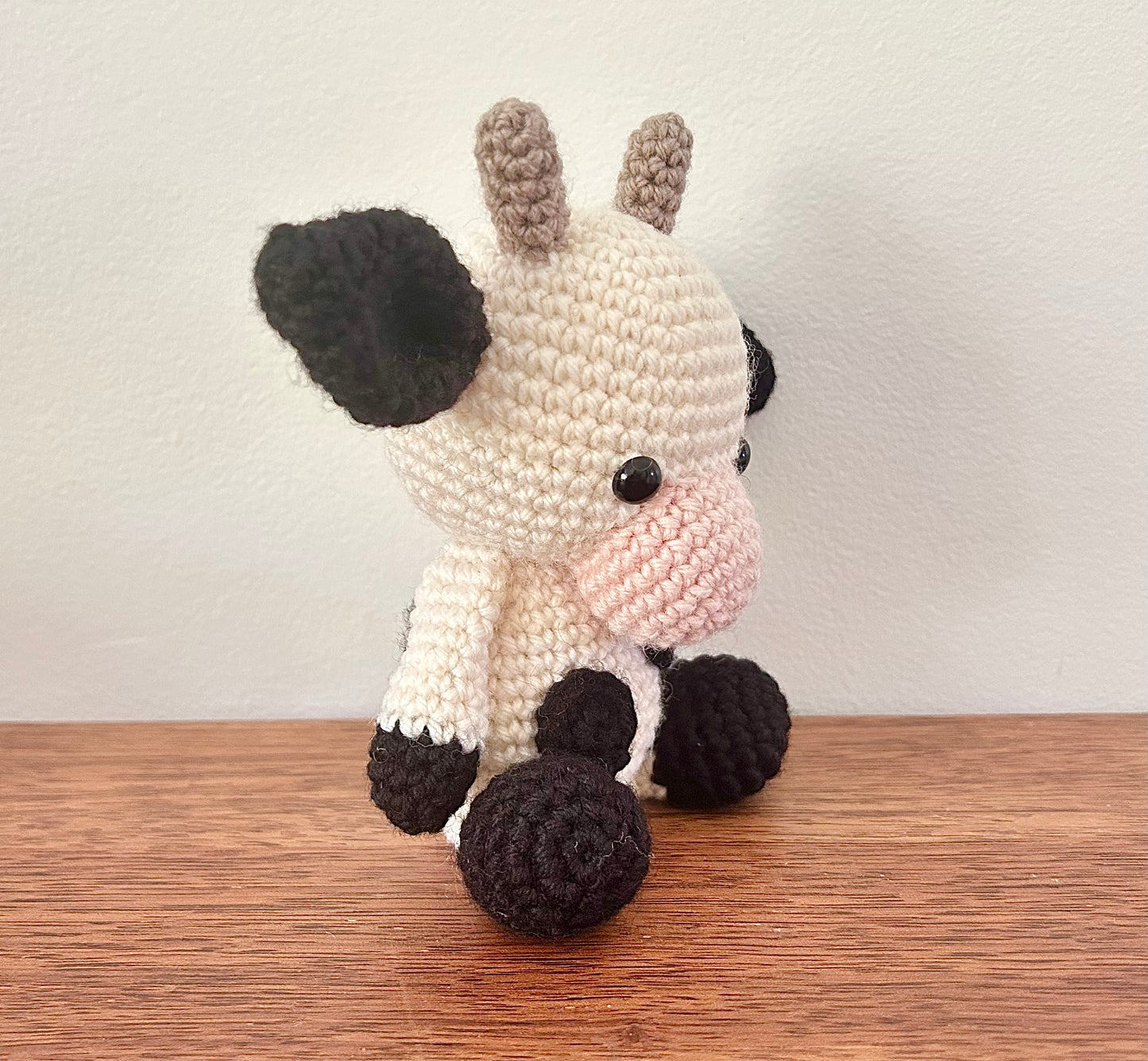 Flora the Friesian Cow Pattern