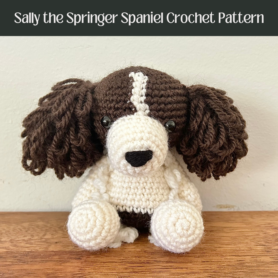 Sally the Springer Spaniel Pattern – Crafty Hook
