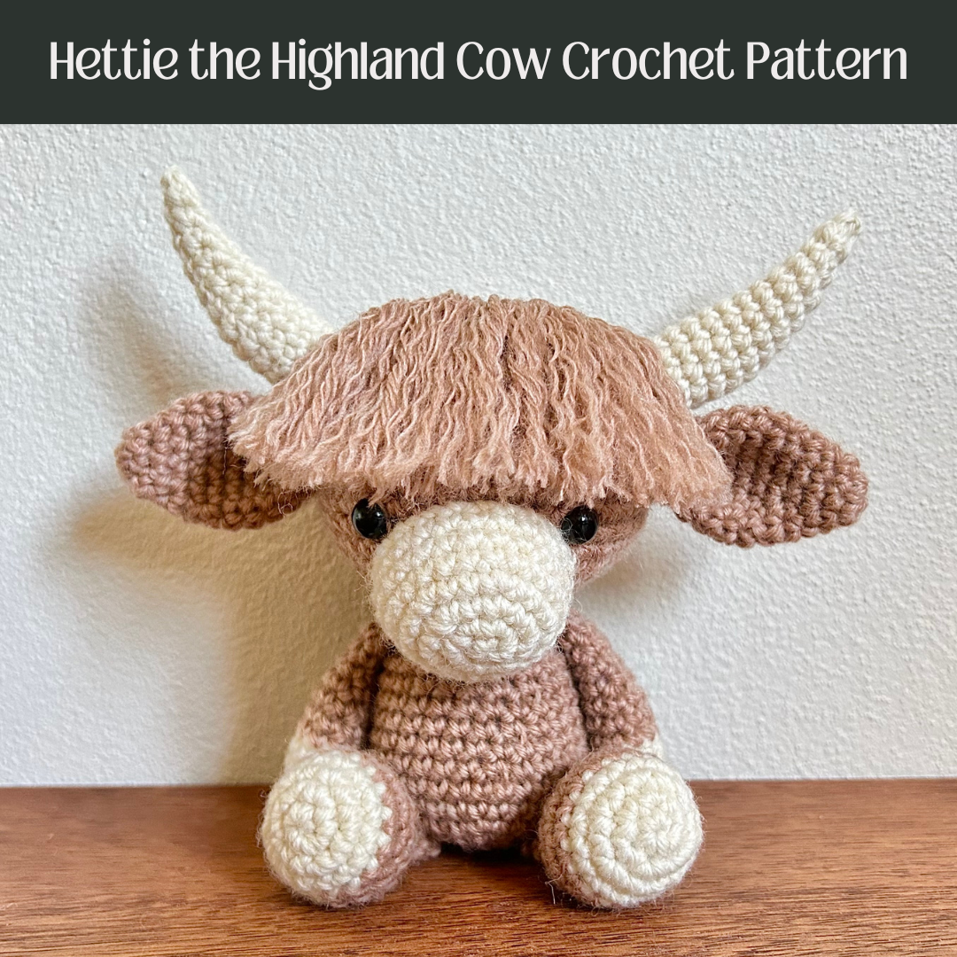 Hettie the Highland Cow Pattern
