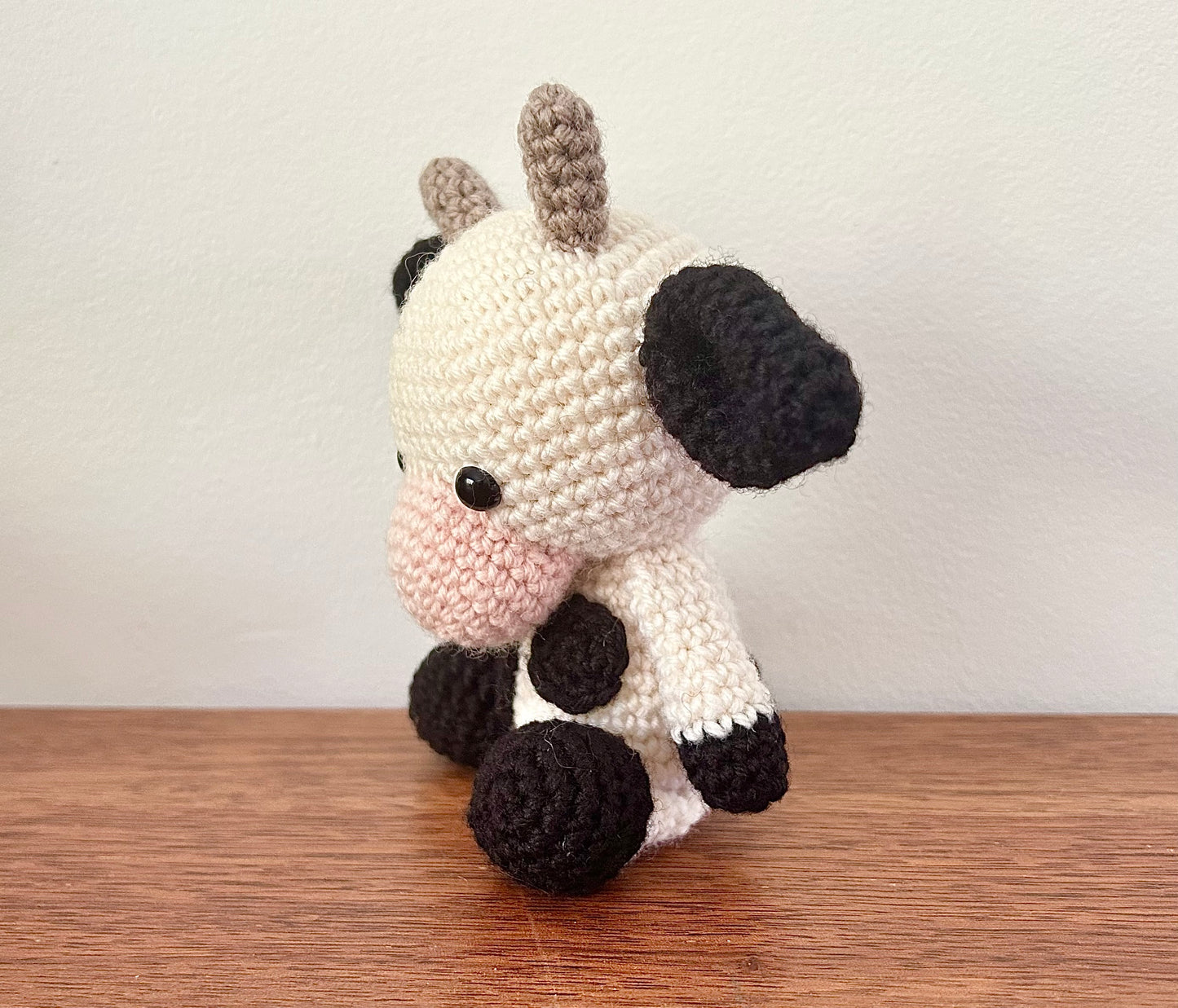 Flora the Friesian Cow Pattern