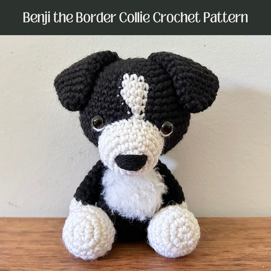 Benji the Border Collie Pattern