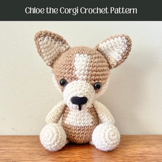 Chloe the Corgi Pattern